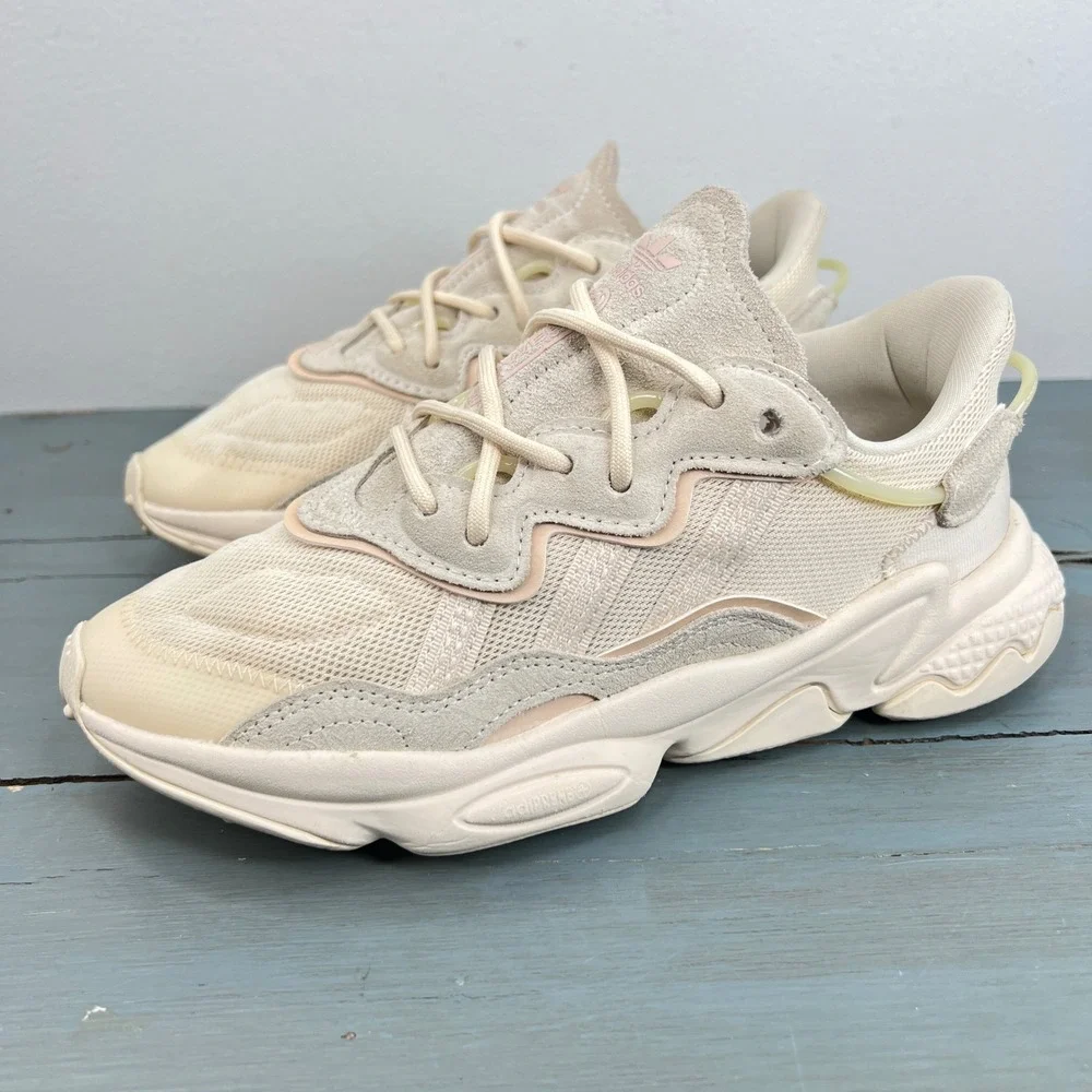 Adidas Ozweego Wonder White Sand Strata GX1981 Womens Sneakers Size 6.5